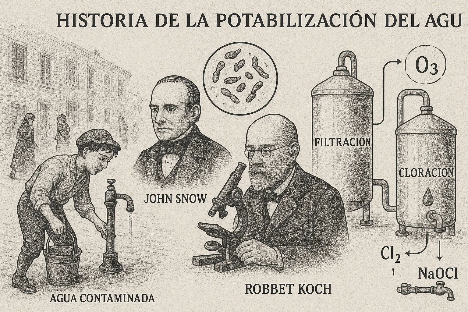 Historia del agua: los comienzos de la potabilización
