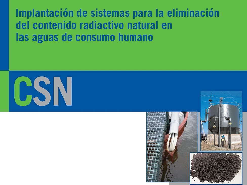 Eliminación de radiactividad natural en aguas de consumo humano